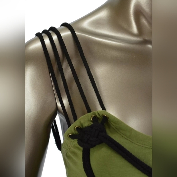 NWT  Stylestalker Olive Jackal Dress Sz6 - Picture 7 of 10